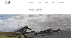 Desktop Screenshot of flyinglegends.com