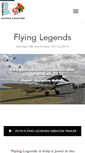 Mobile Screenshot of flyinglegends.com